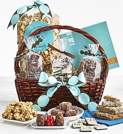 V Chocolates Exceptional Gift Basket